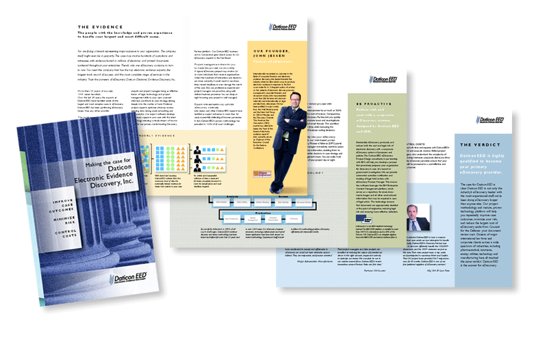 Daticon EED corporate capabilities brochure