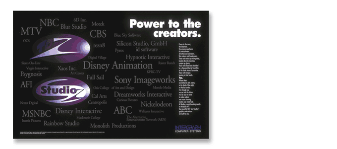 Power to the creators ad