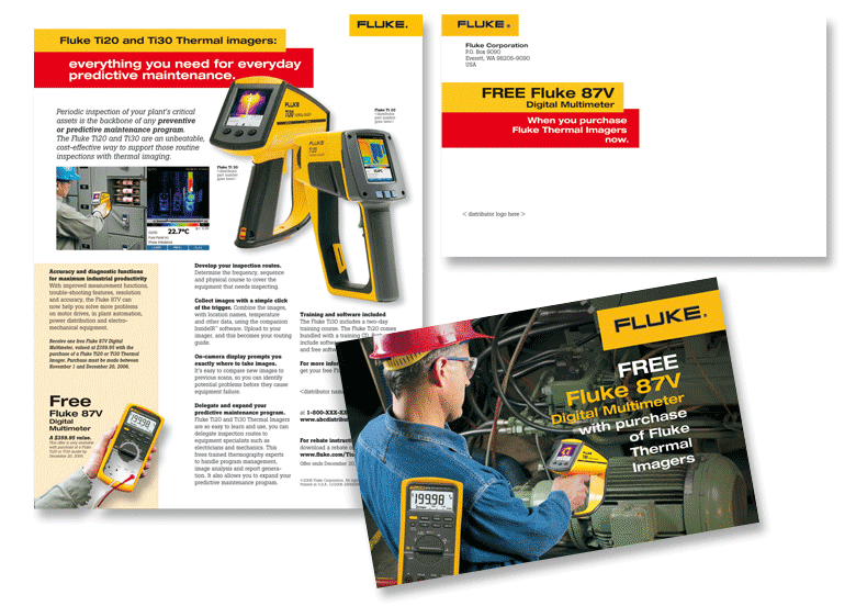 Fluke, thermal imagers direct mail